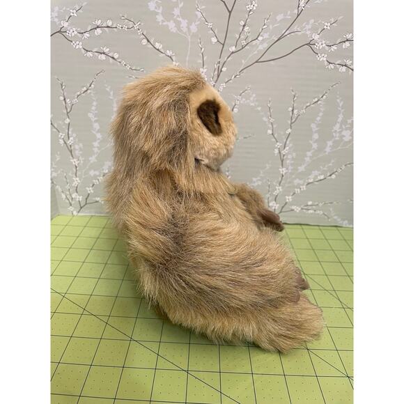 Miyoni by Aurora Three Toed Tree Sloth 12 in Plush Realistic Stuffed Animal Toy - Picture 4 of 9